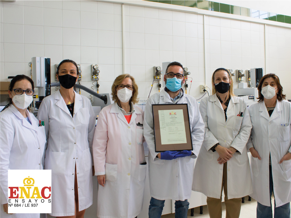 El laboratorio de Oleoestepa primero en lograr la acreditación en el análisis integral del aceite de oliva y aceituna