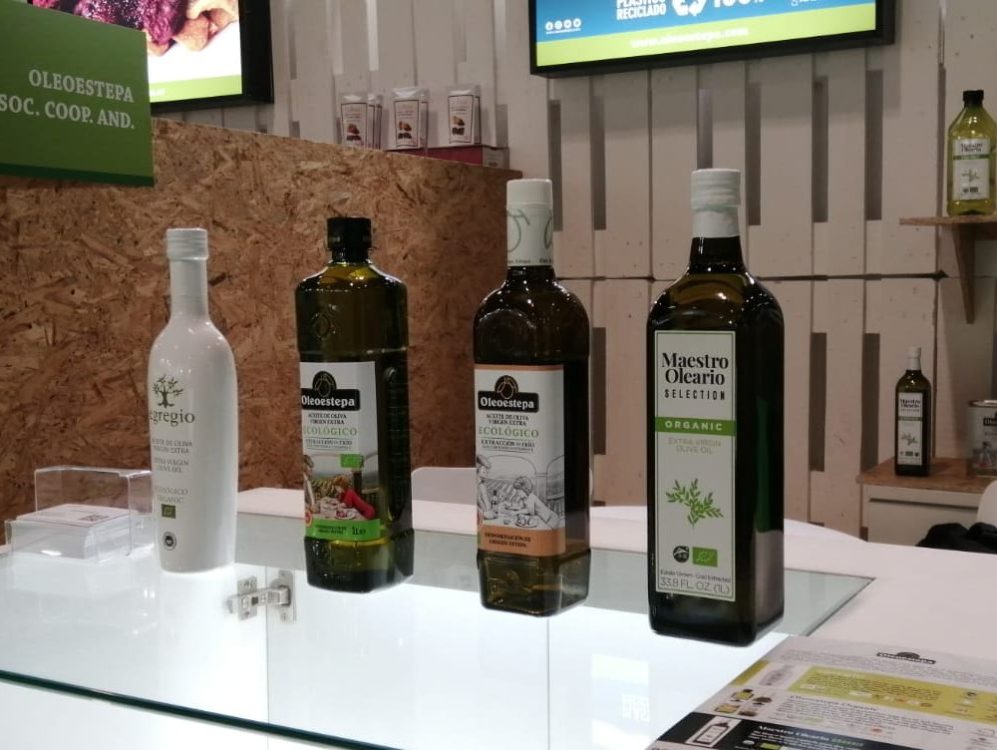 Oleoestepa presenta su amplia gama de aceites ecológicos Organic Food Iberia 2022