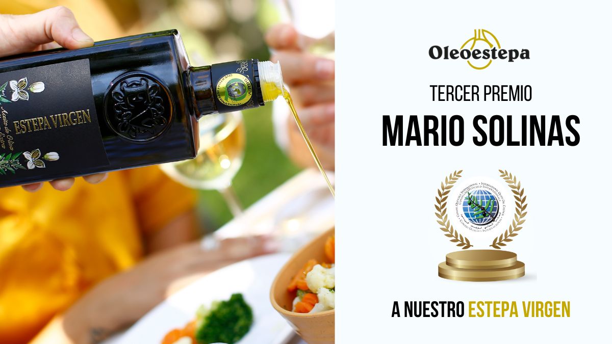 Oleoestepa recibe el tercer premio internacional Mario Solinas con su «Estepa Virgen»