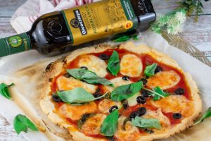 Pizza casera con AOVE: una receta fácil y crujiente