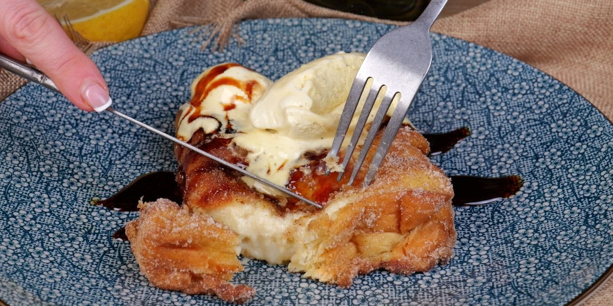 Presentación de Torrijas con aove