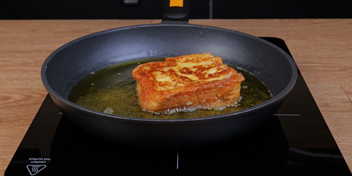 Fríe torrijas en Torrijas con aove