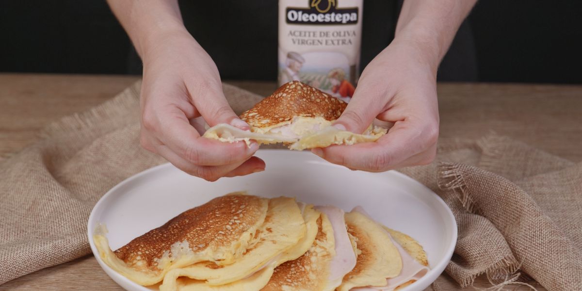 Servir crepe sin harina