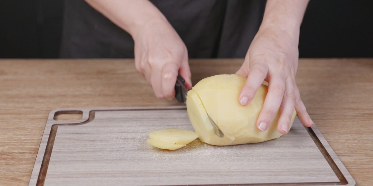Corta patatas para Ensalada de Patatas y Pulpo