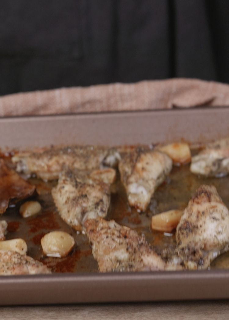 Hornear alitas de pollo