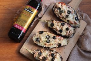 Berenjenas rellenas con todo el sabor del AOVE