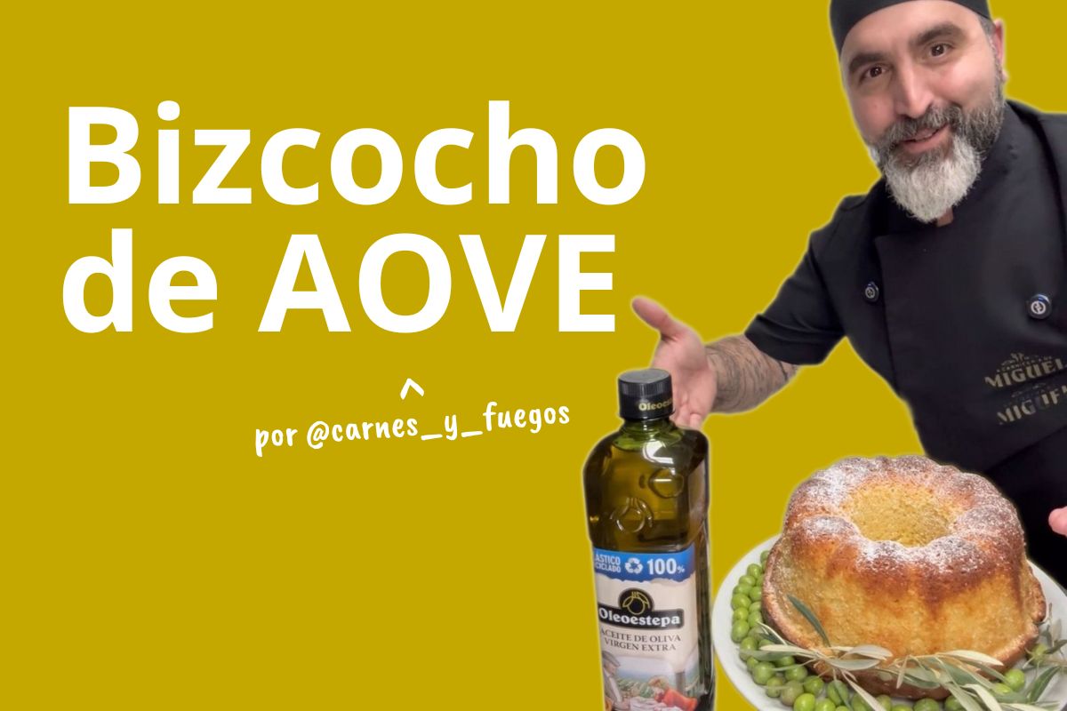 El bizcocho de la abuela con AOVE que nunca falla