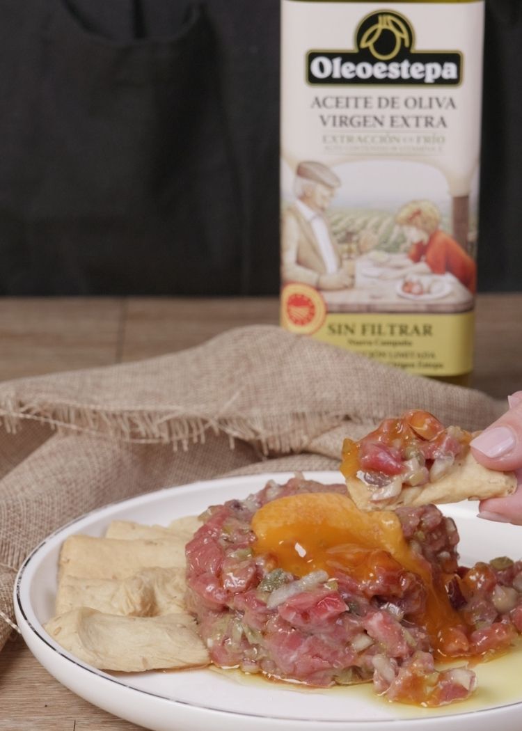 Steak tartar terminado