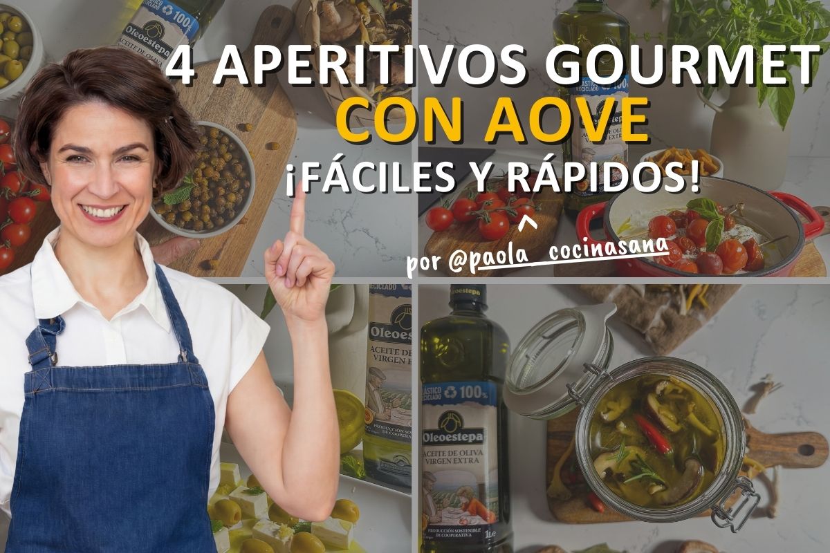 4 aperitivos antiinflamatorios con AOVE