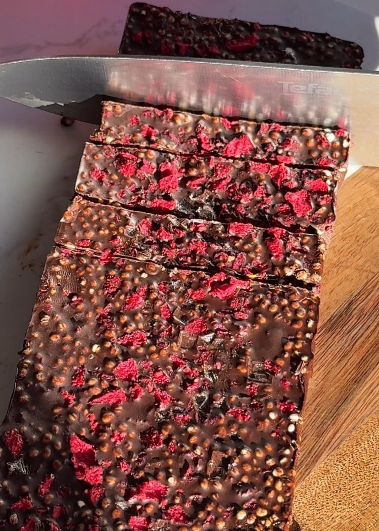 Desmoldar turrón casero