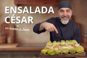 Ensalada césar con AOVE