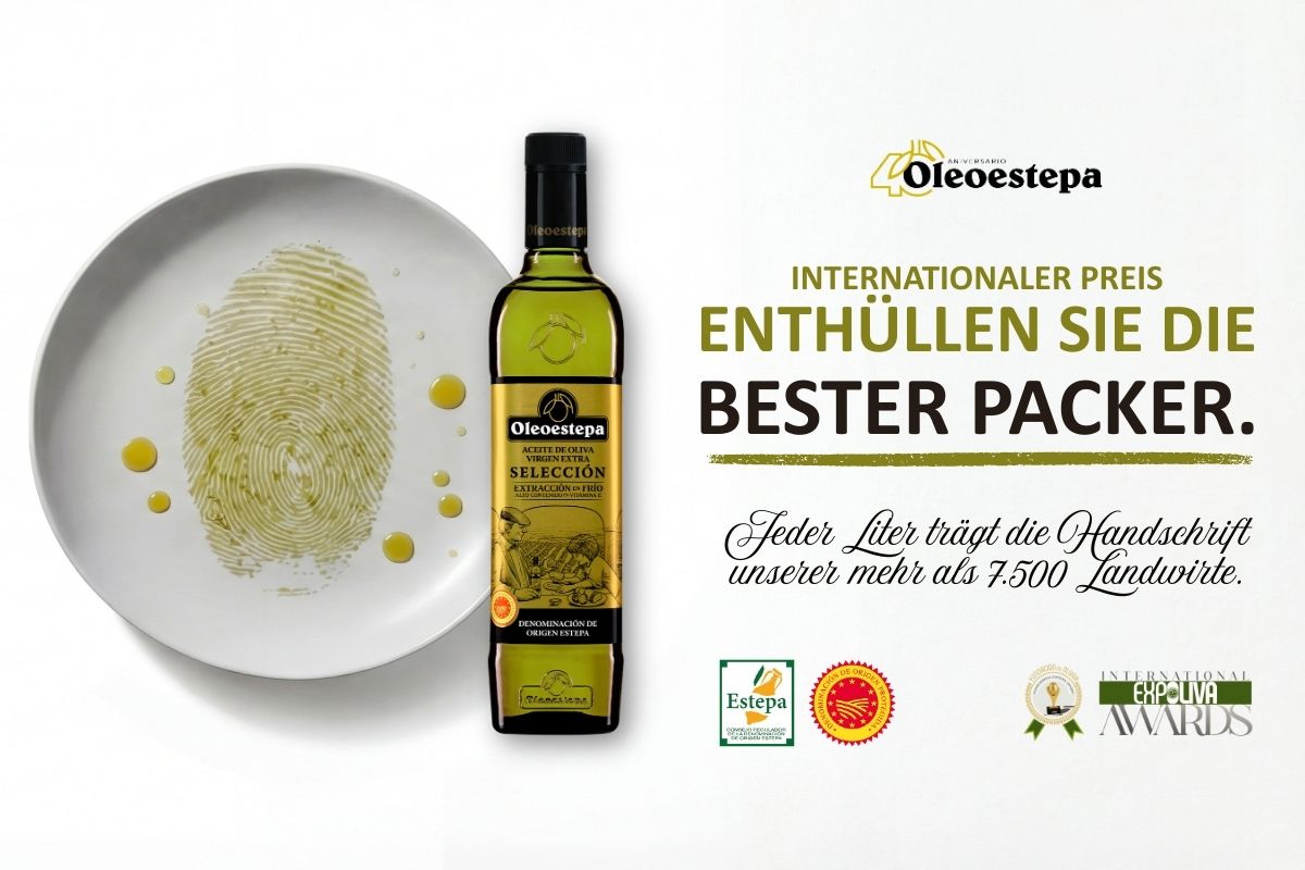 Oleoestepa erhält den Internationalen Expoliva „Abfüller“