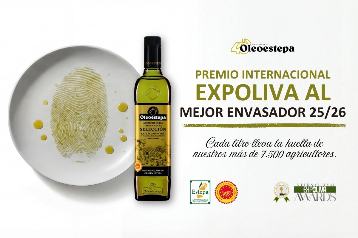 Oleoestepa, Premio Internacional Expoliva “Envasador” al Mejor AOVE
