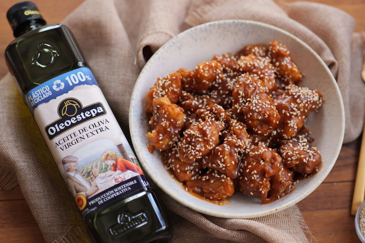 Pollo Agridulce Casero